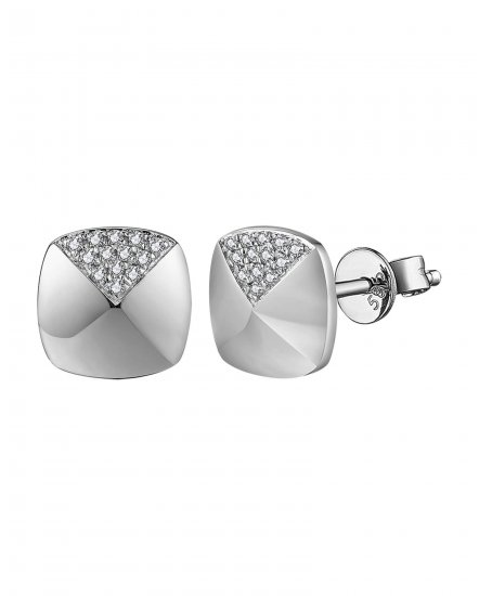 SQUARE DIAMOND STUDS (TE1424)